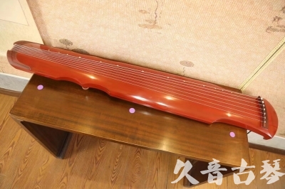 呼和浩特市●久音古琴  ●典藏系列  20230608[红洒金伏羲]